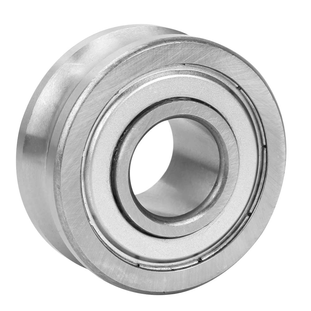 Steel U Type Groove Track Guide Roller Bearing LFR5204-16 KDD Metal Cover