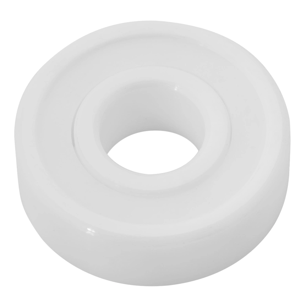 White Color ZrO2 Full Ceramic Miniature 6000-2RS Ball Bearing 10x26x8mm