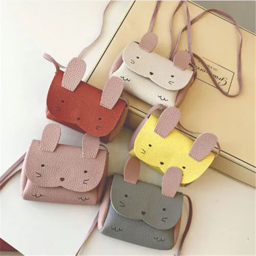 Baby Kids Girl Shoulder Bag Bunny Cartoon Animal Crossbody Messenger Bags