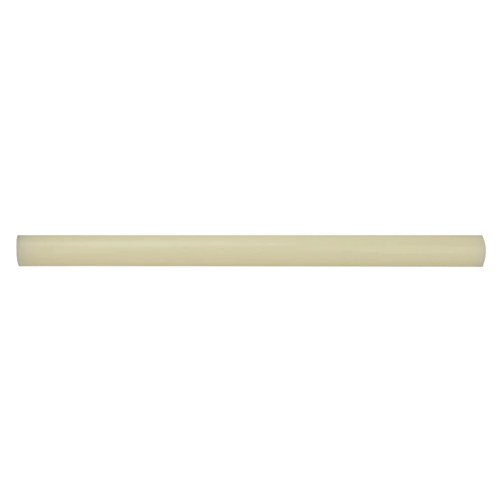 High Quality Plastic Round Nylon Rod White Bar 20/35mm Diameter 500mm Length (35*500mm)