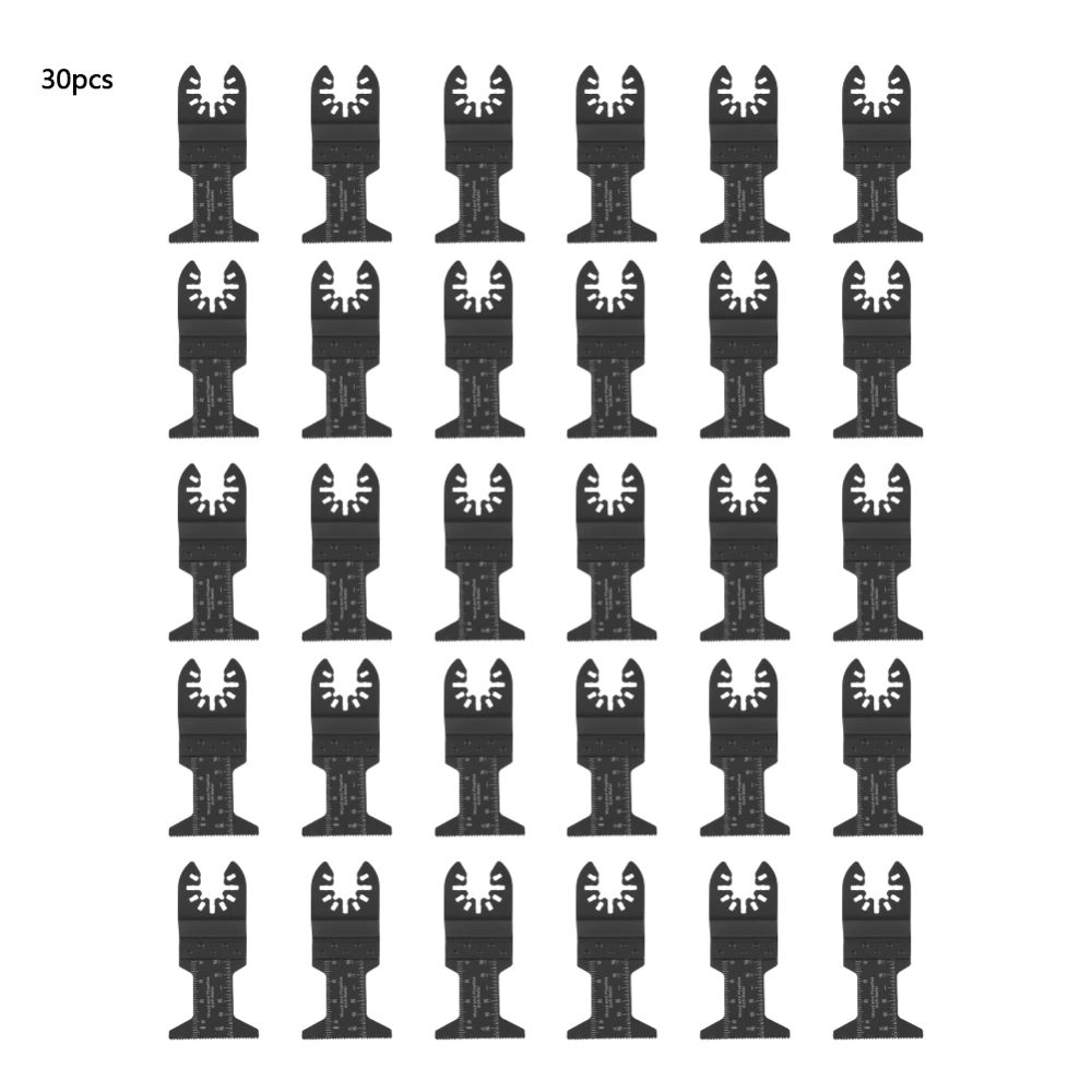 30Pcs 44mm Oscillating Multi Tool Short Teeth Saw Blades for Bosch Dremel Fein