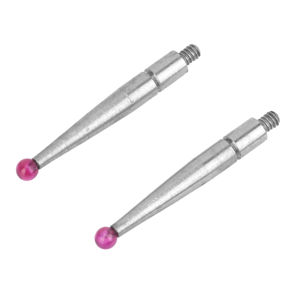 2PCS Dial Test Indicator Probe Lever Indicators Gauge Measuring Tool Accessory Tungsten Steel