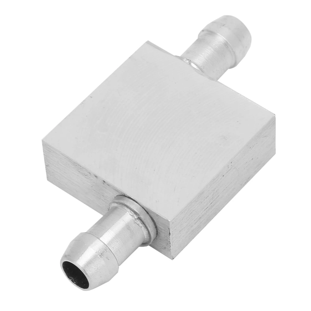 Aluminum Water Cooling Block Waterblock Cooler Water Cooling Head Light & Right Effluent (#1)