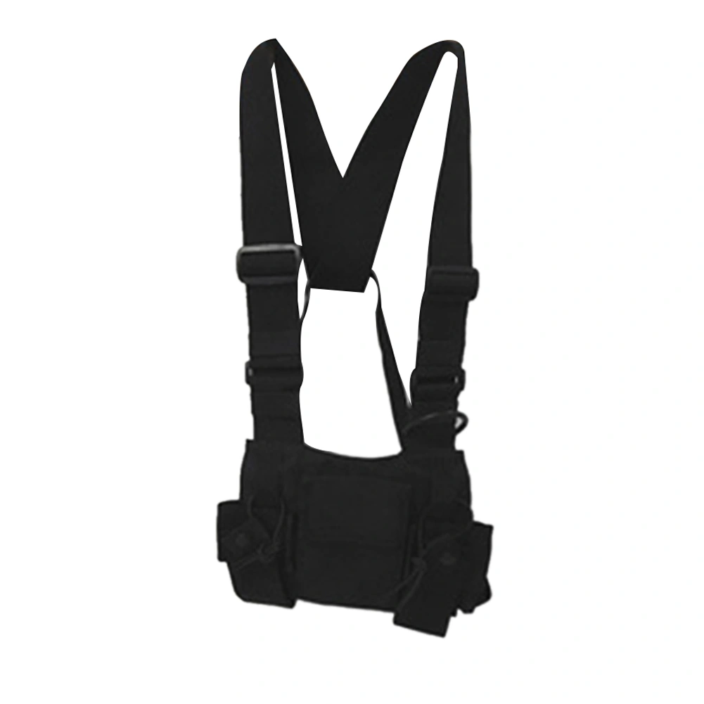 Men Women Chest Front Backpack, Streetwear Hip-Hop Waist Bag