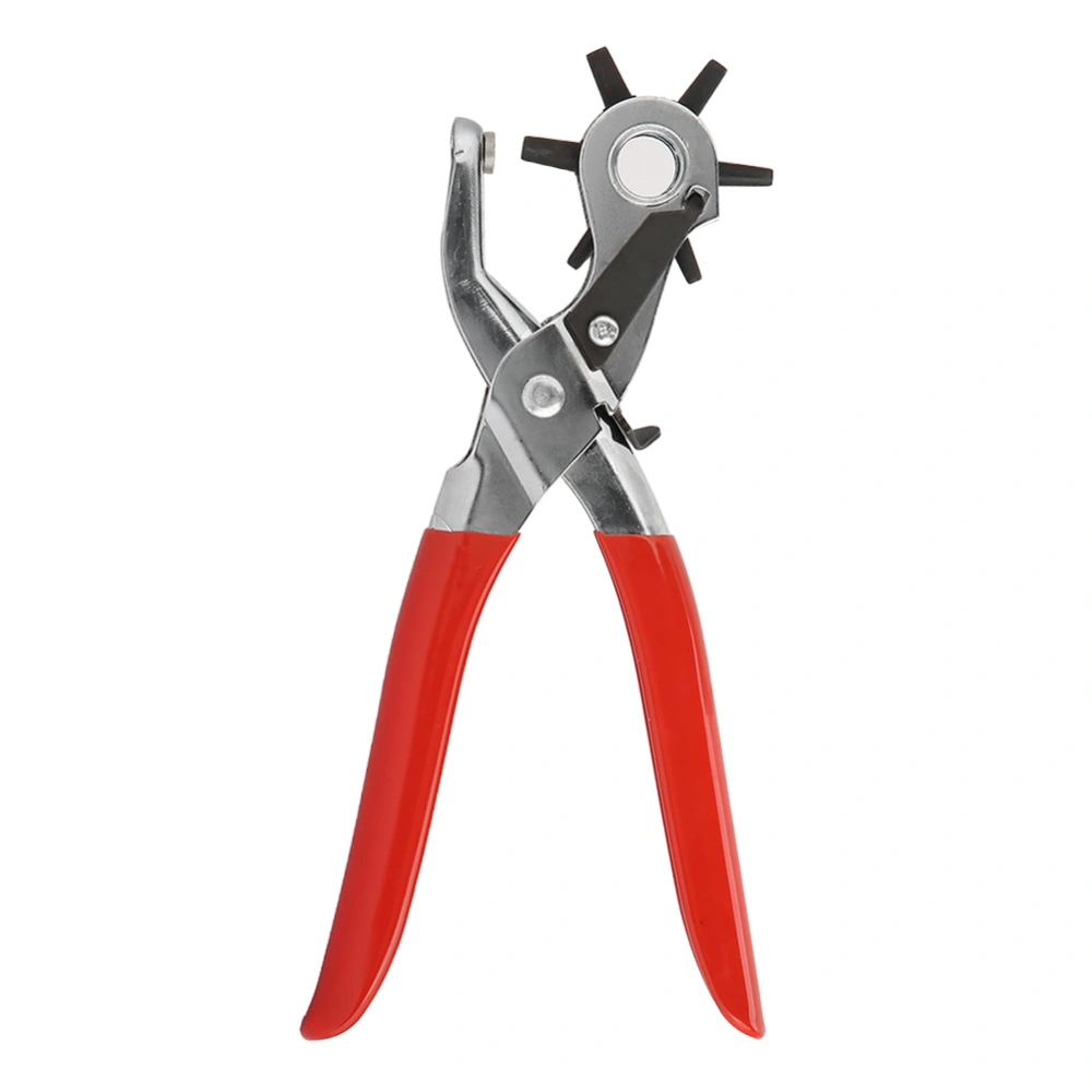 2-4.5mm Carbon Steel Multi Hole Belt Punch Plier For Leather Paper Plastic