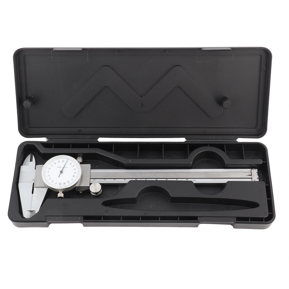 0150mm/0.02mm Shockproof Vernier Caliper Accuracy Metric Gauge Measuring Tool