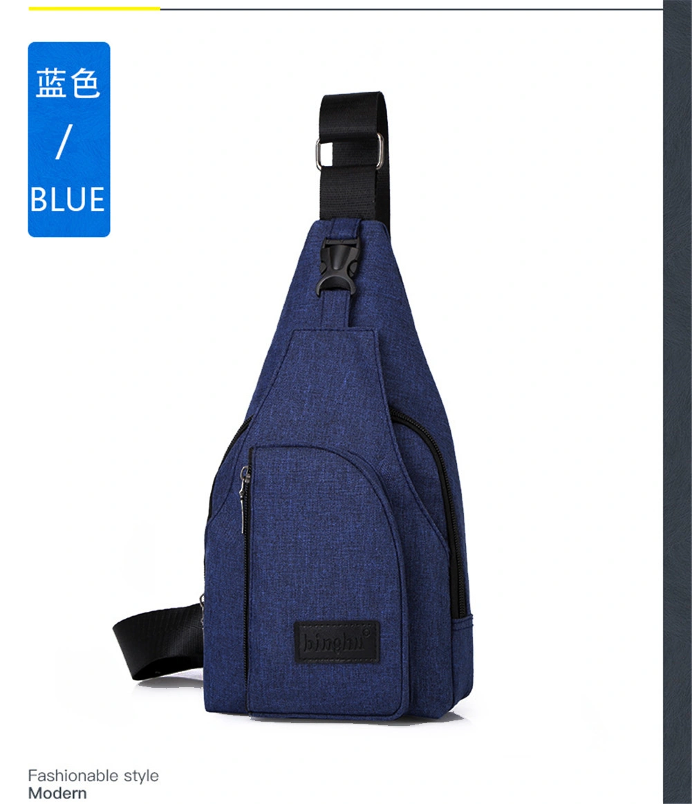 Men's Anti-theft Nylon Chest Sling Bag, Shoulder Cross Body Pack