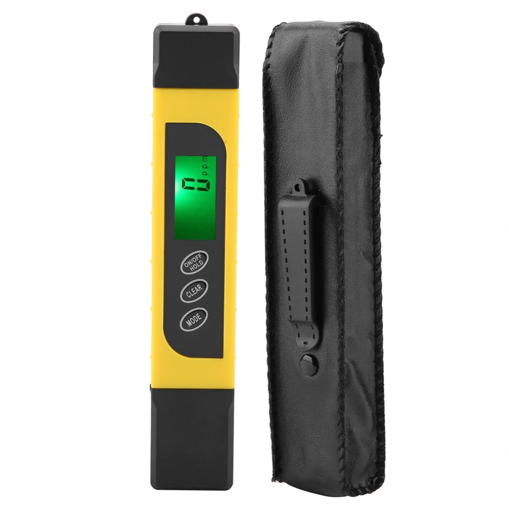 3 in 1 LCD Display Digital Water Quality Tester TDS Purity Meter 0-99℃