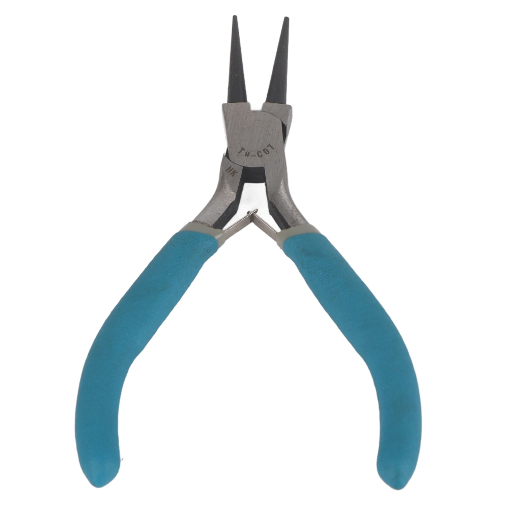 5in TU-C07 Mini Round High Carbon Steel Nose Pliers Hand Tool for Beading Jewelry