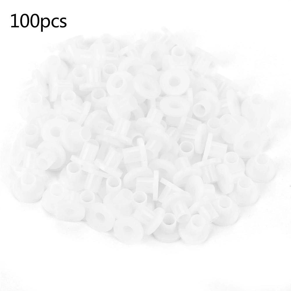 100pcs Transistor Washer Insulated Plastic Spacer Bushing Washers (TW-9)