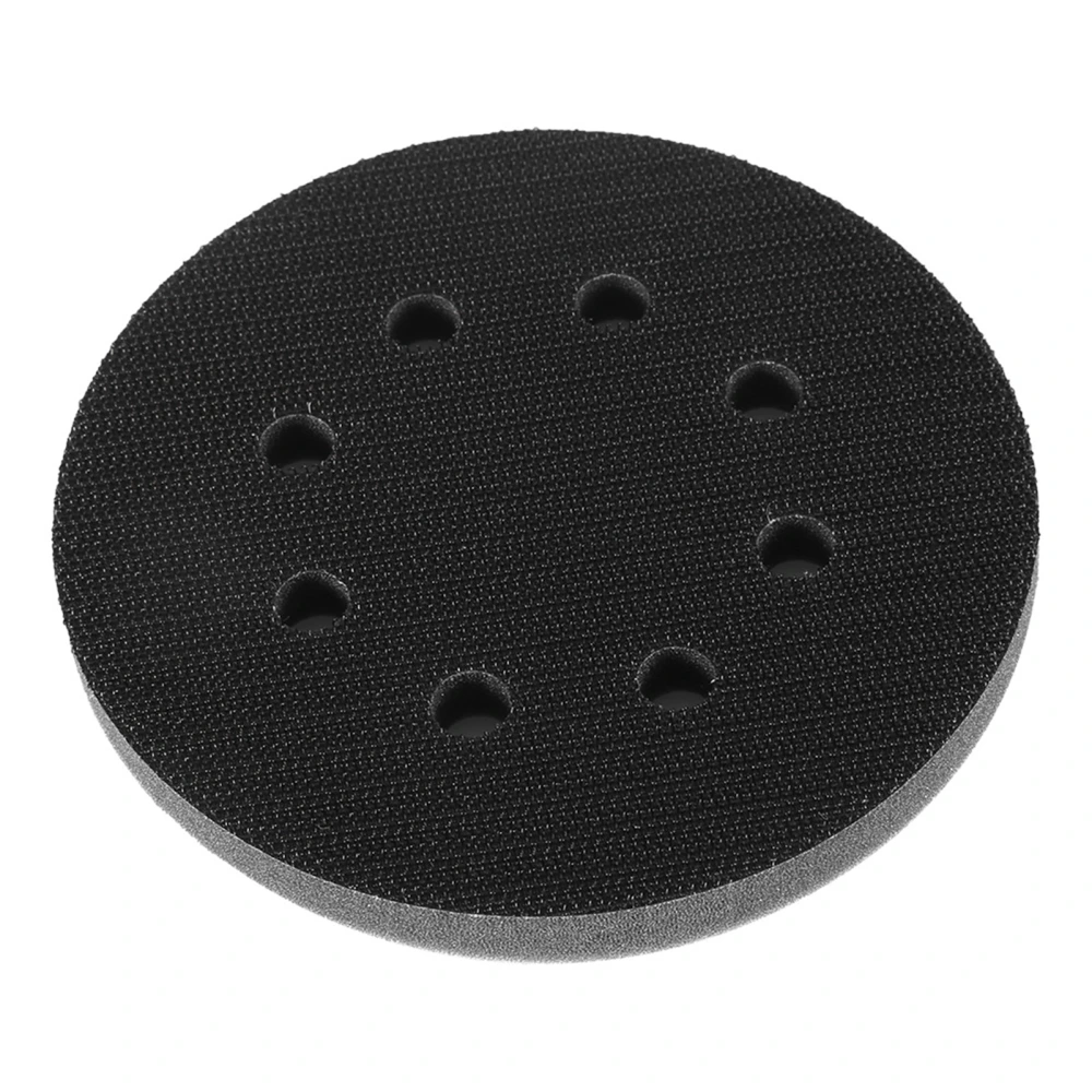 125mm Diameter Soft Buffer Sponge Interface Cushion Pad for Sanding Pads (8 holes)