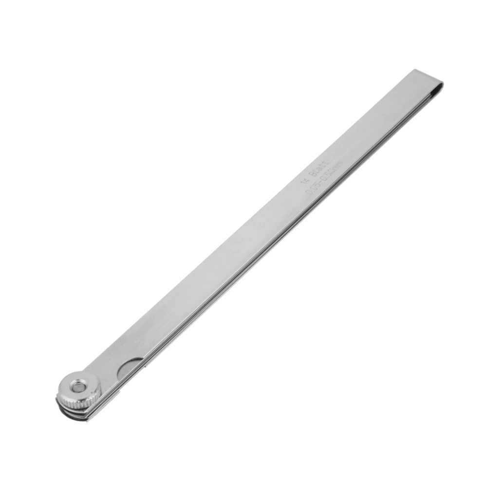 200mm Stainless Steel Feeler Gauge Ruler Welding Inspection Tool