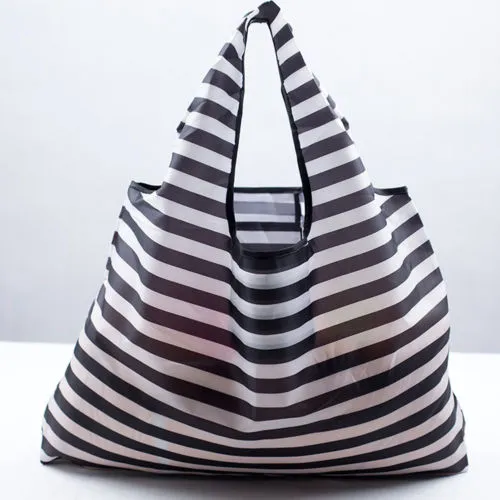 Home Foldable Handy Recycle Eco Shopping Bags, Printed Portable Holders