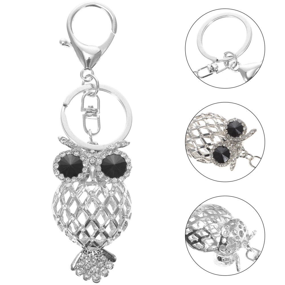 1Pc Owl Keychain Cartoon Keychain Pendant Key Holder Bag Hanging Ornament