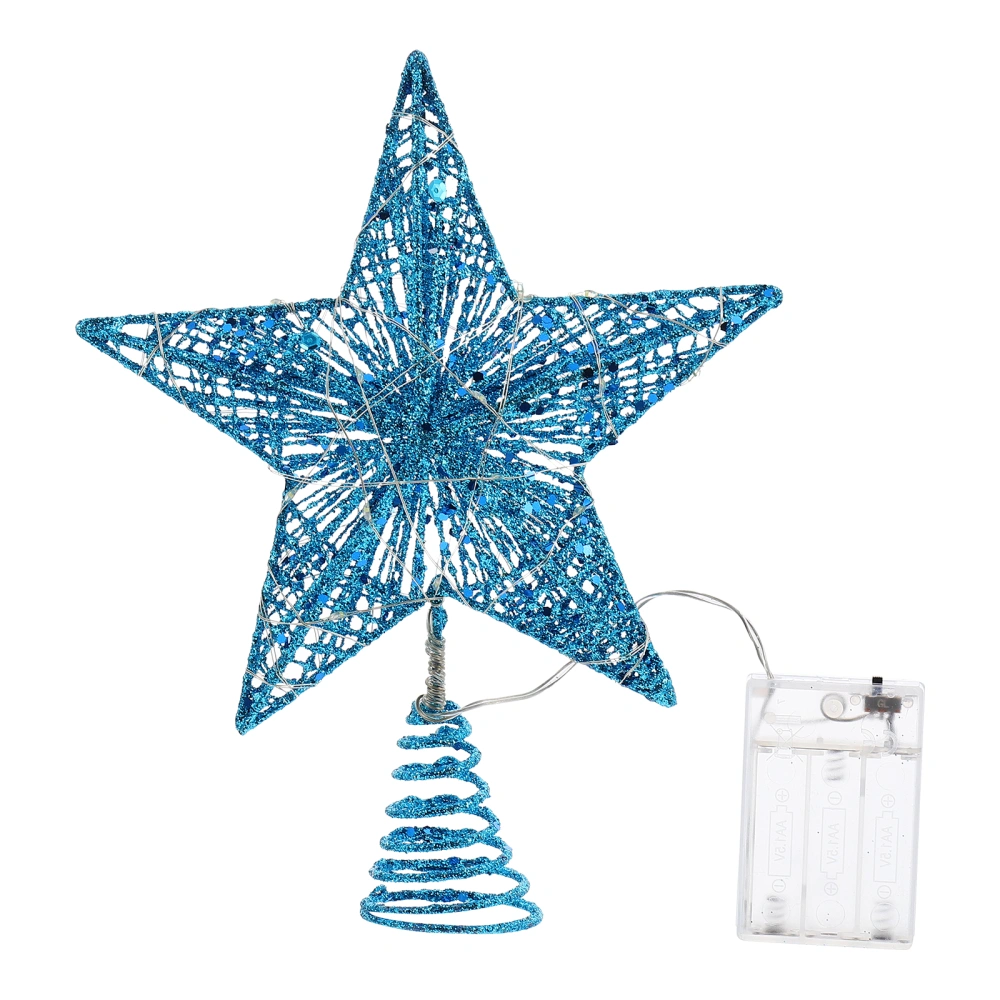 1Pc Christmas Pentagram Xmas Tree Star Christmas Ornament Party Prop