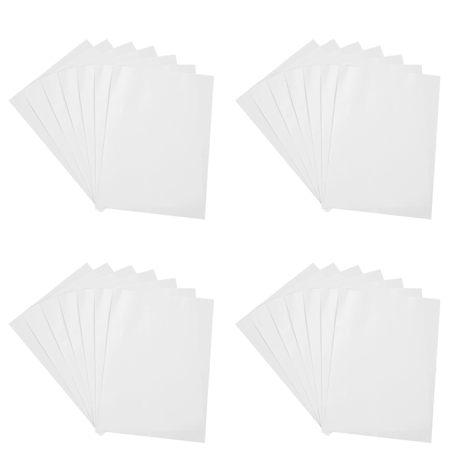 20pcs Photo Laminating Film Specimen Laminating Films Self Laminating Sheets
