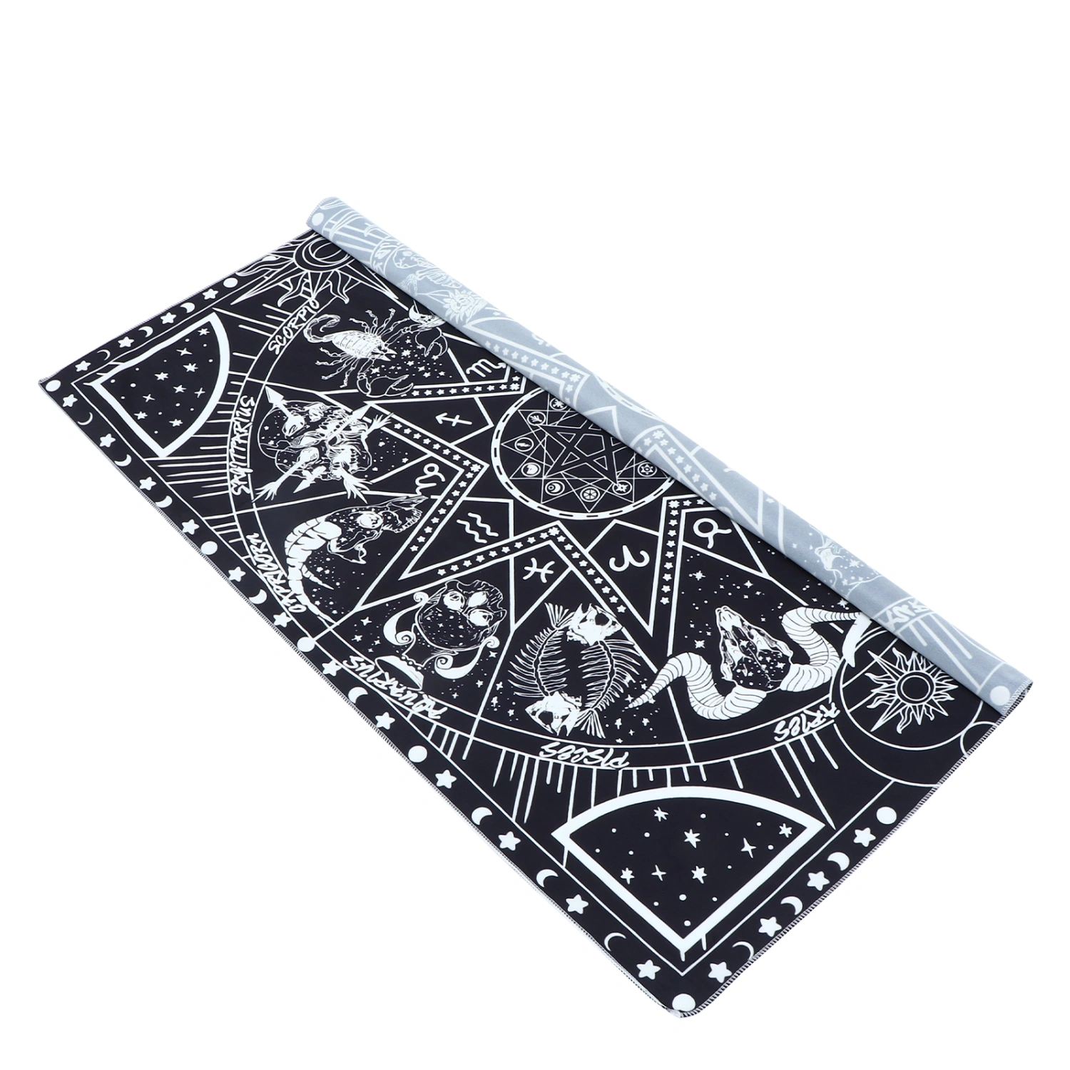 1 Set Wall Tapestry Black White Art Tapestry Hanging Carpet Party Decoration