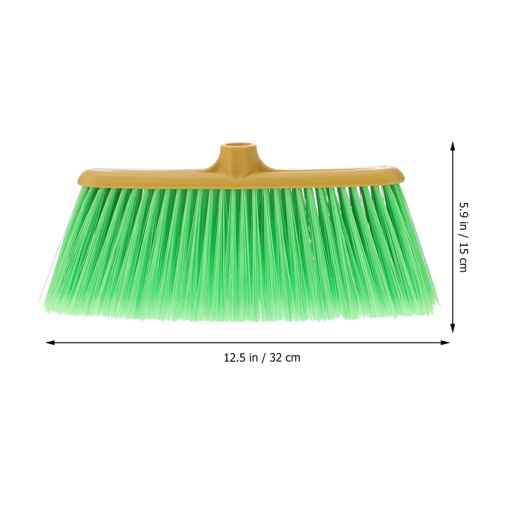 Plastic Broom Head Durable Cleaning Broom Head Replacement Broom Accessories