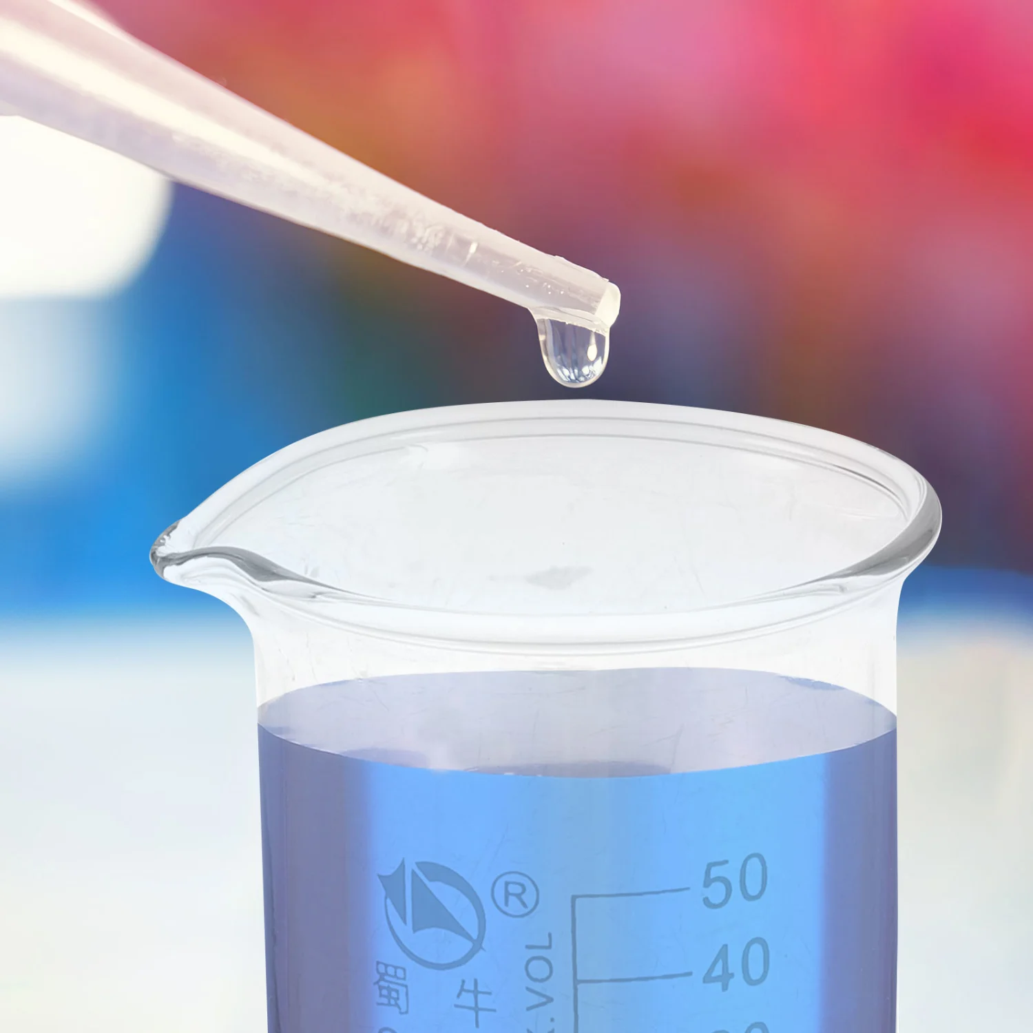 3pcs Laboratory Supplies (Glass Beaker Measuring Cylinder and Conical Bottle)