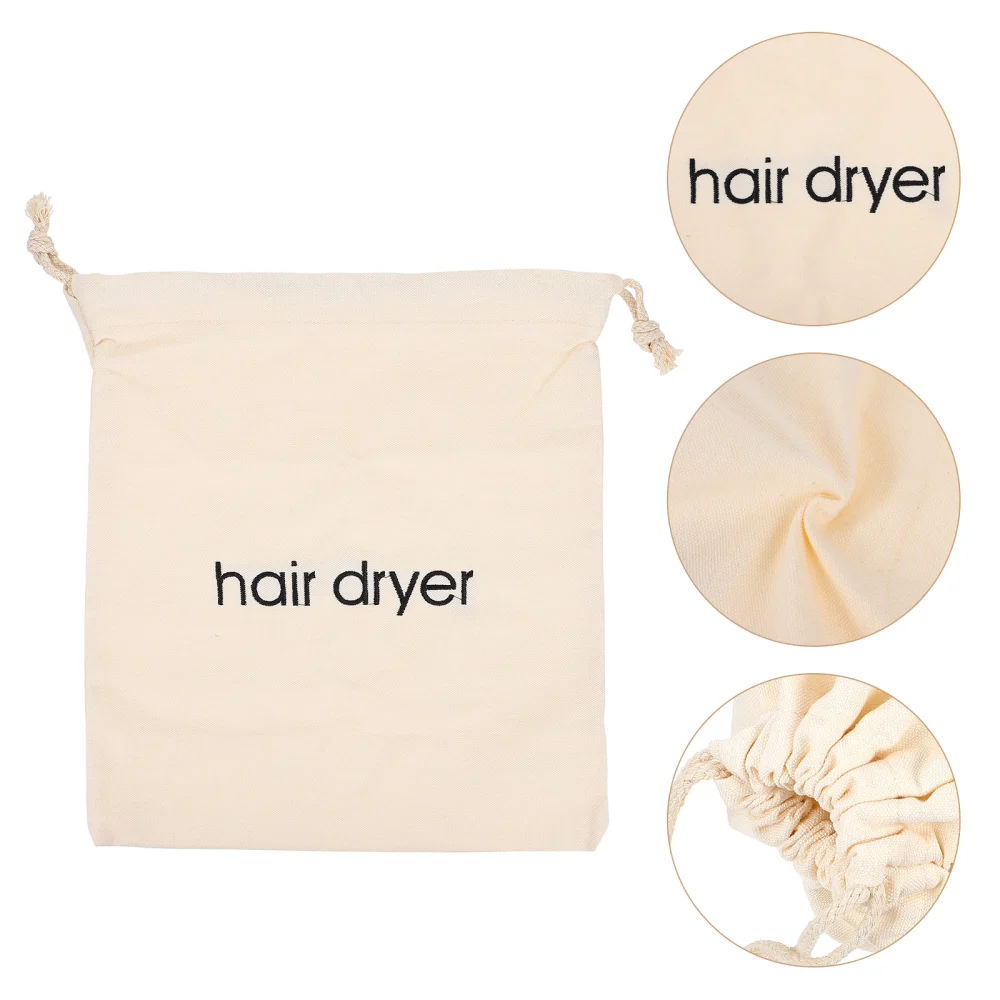 Hotel Home Hair Dryer Bag Drawstring Bag Container Hair Dryer Storage Pouch