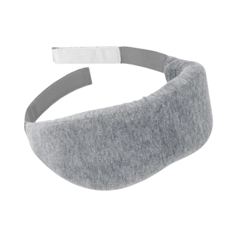 3D Memory Eye Patch Sleeping Eye Mask Simple Eyeshade Nap Blindfold Airplane Blinder Grey