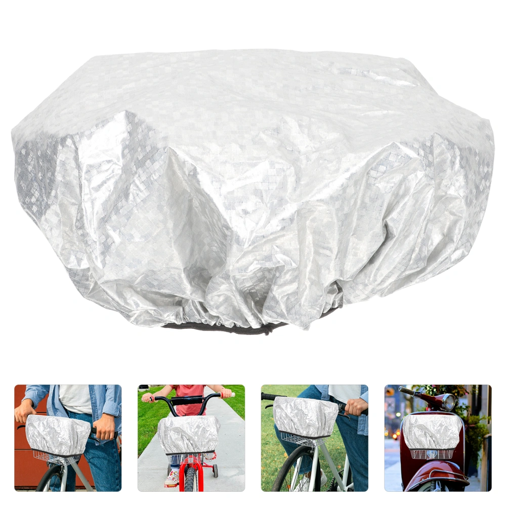 Bike Basket Rain Cover Waterproof Cycling Box Cover Bike Basket Sleeve Bike Supply