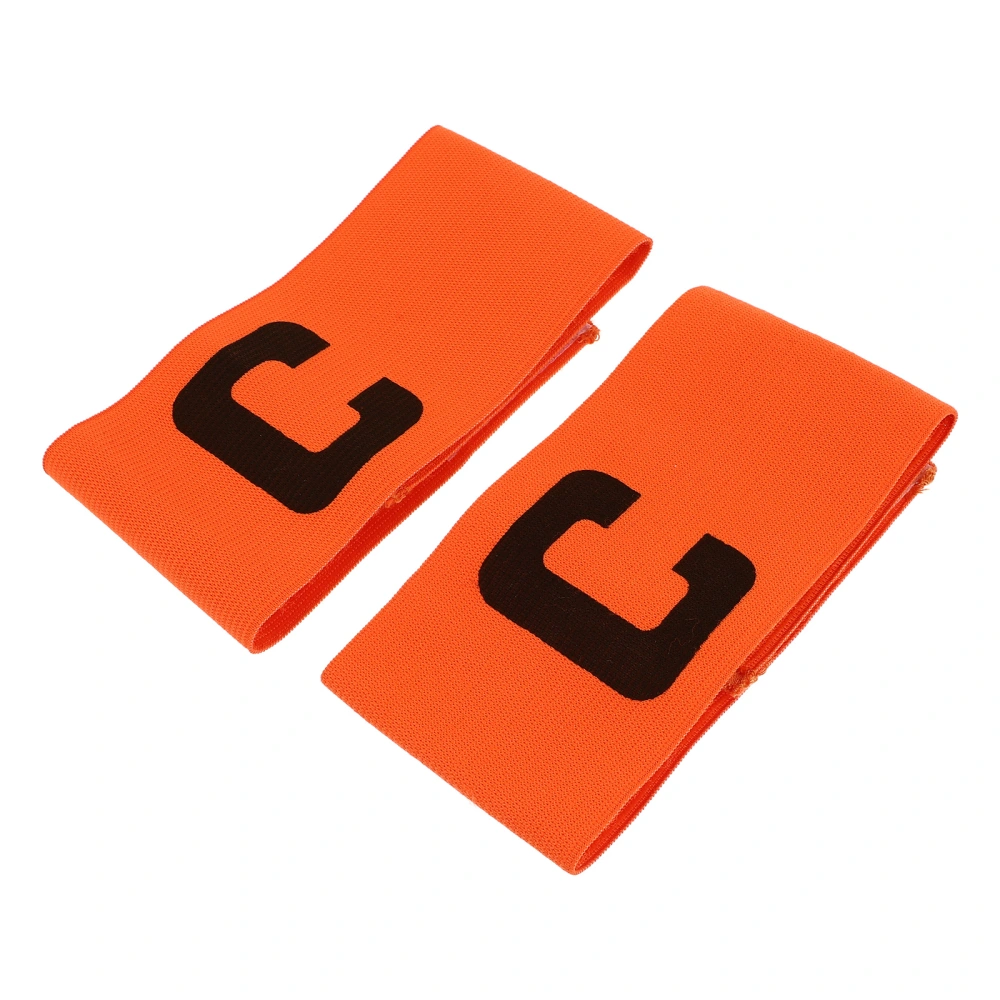 2PCS Football Captains Armbands Team Leader Arm Bands for Football Match