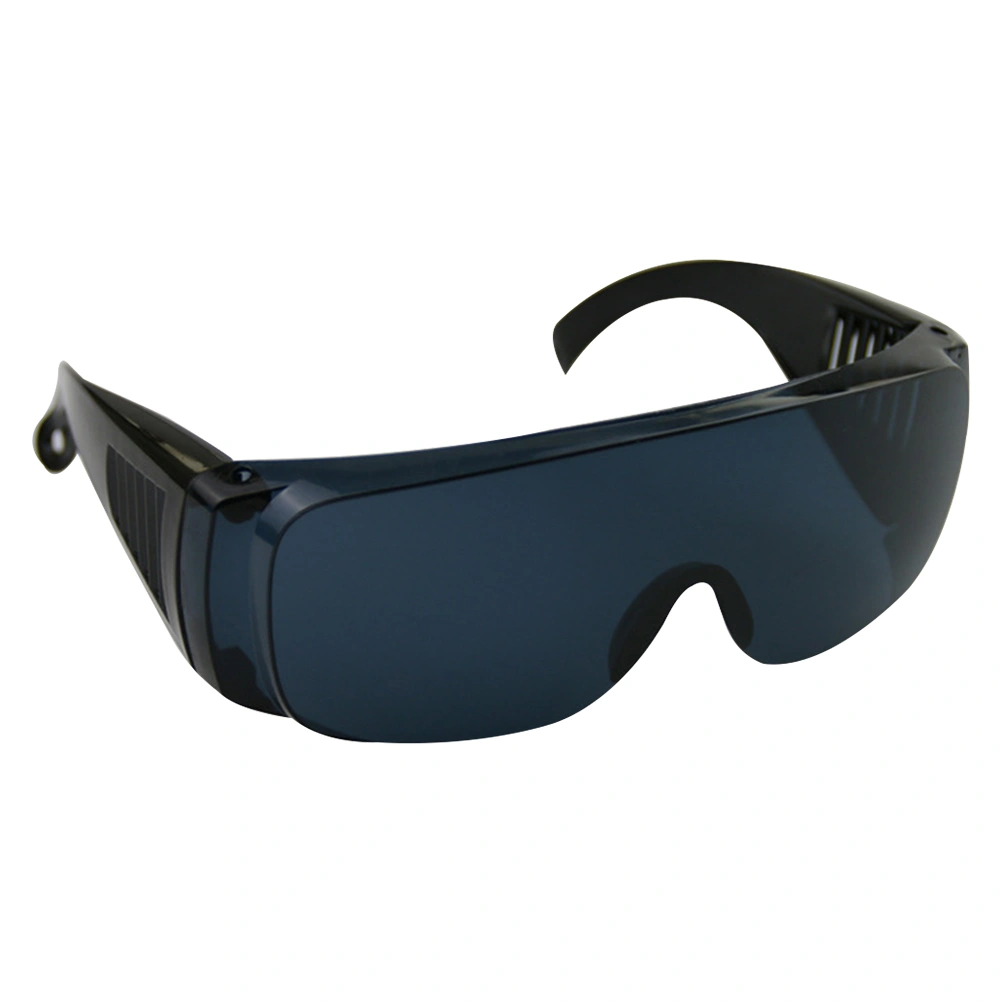 Eyewear Protective Safety Glasses Windbreak Dustproof Goggles Polycarbonate Impact Resistant Lens (Black)