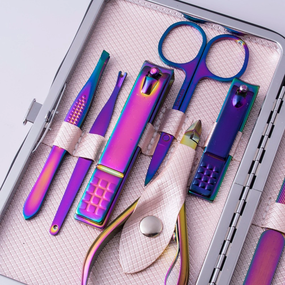 1 Set/15pcs Professional Nail Art Tools Nail Clipper Cutter Trimmer Nail File Set Manicure Tool Set