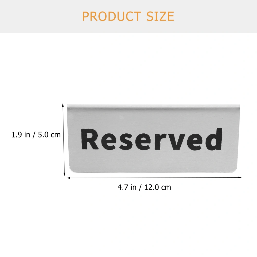 Convenient Wedding Sign Wear-resistant Table Sign Tent-shaped Seating Sign Wedding Accessory