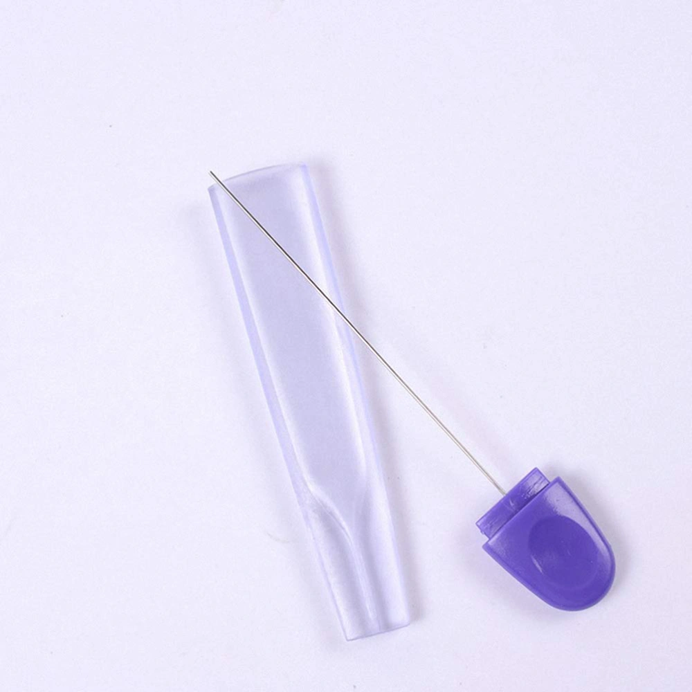 2pcs Cake Stick Tester Stainless Steel Cake Tester Cake Skewer Cake Probe DIY Baking Pin for Home Restaurant Bakery (Blue)