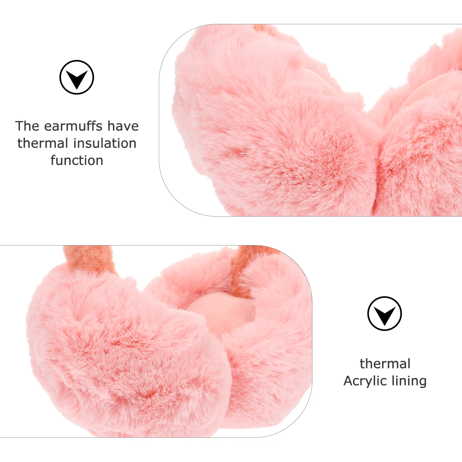 Ear Warmers Foldable Earmuffs Girls Earmuffs Kids Ear Muffs Winter Ear Muffs