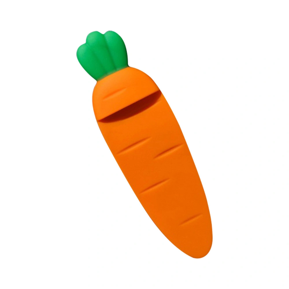 Cartoon Carrot-shaped Bookmark Adorable Reading Bookmark Students Bookmark