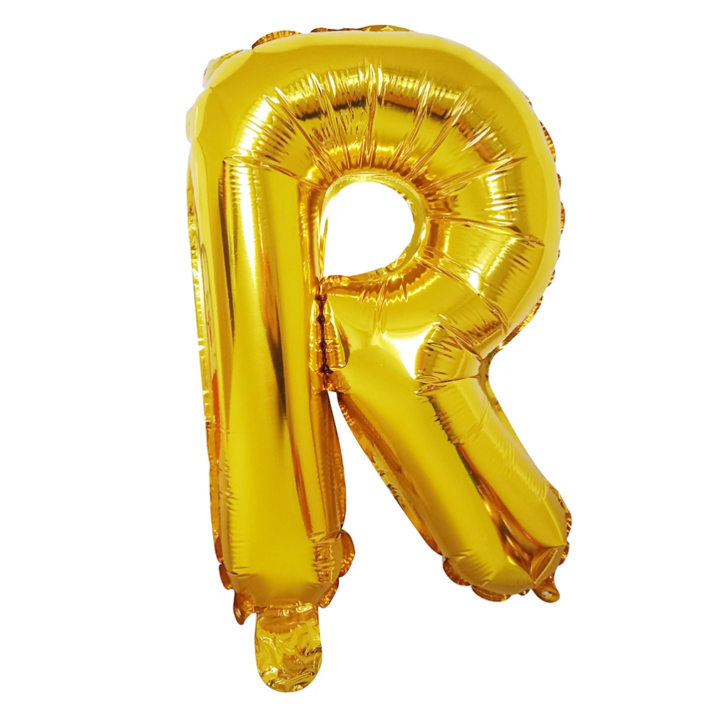 Epidemic Themed Balloons Party Decorative Aluminium Film Balloons English Letters Balloons (16inches)