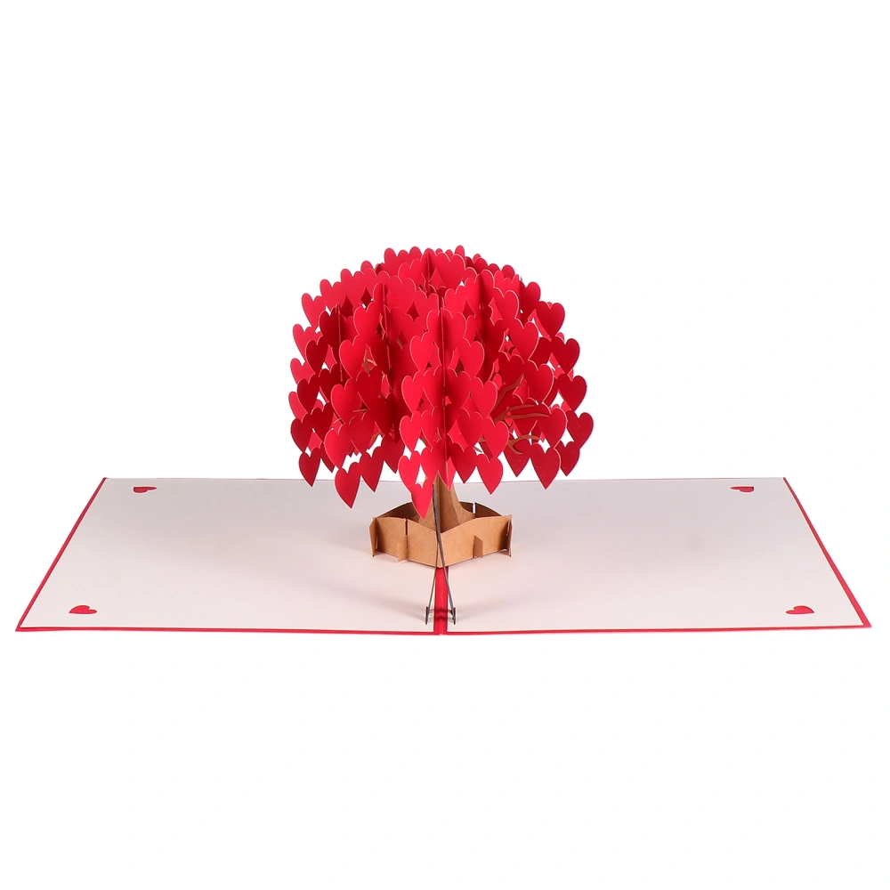 1Pc Valentine's Day Greeting Romantic 3D Lover Blessing Message