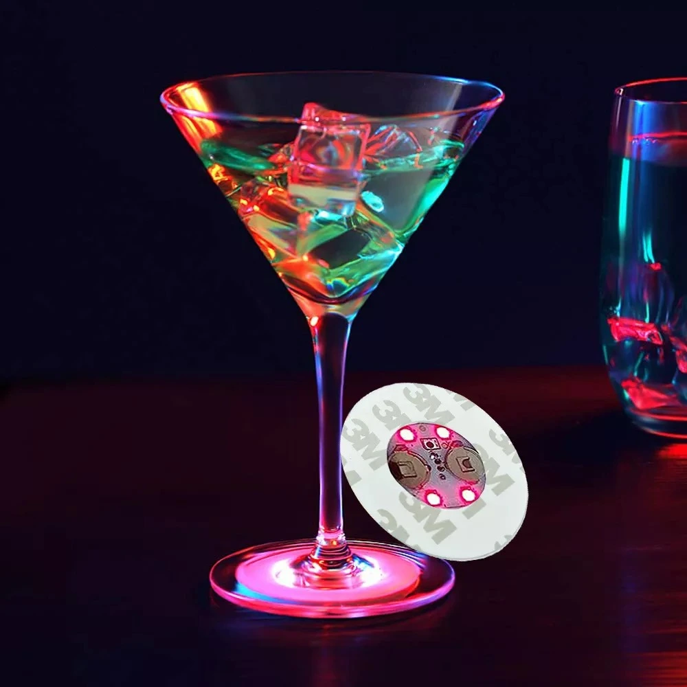 Bar And Nightclub Colorful Luminous Coasters