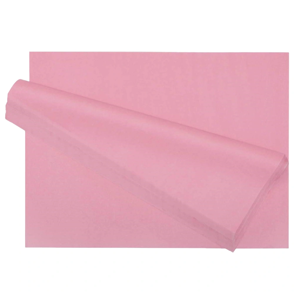 40pcs Bouquet Flowers Packaging Paper Gift Wrappers Gift Decoration for Christmas Birthday Wedding (Pink)