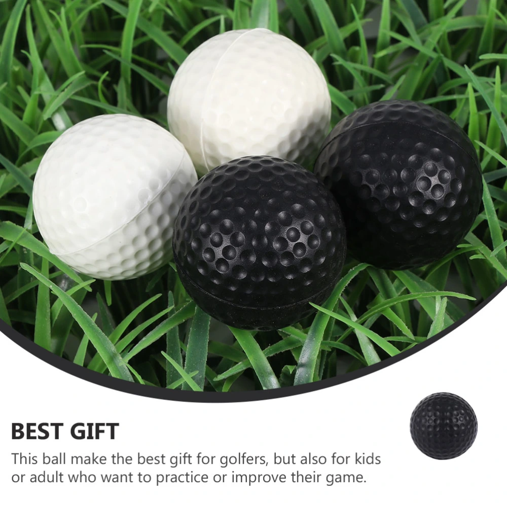 24pcs Indoor Golfing Balls Practical PU Golfing Ball for Swing Practice