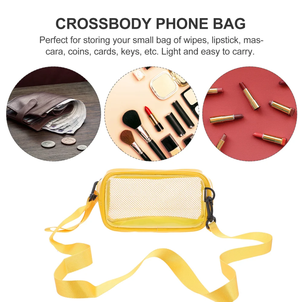 1Pc Women Shoulder Bag Crossbody Phone Bag Fashion Cell Phone Bag Storage Pouch