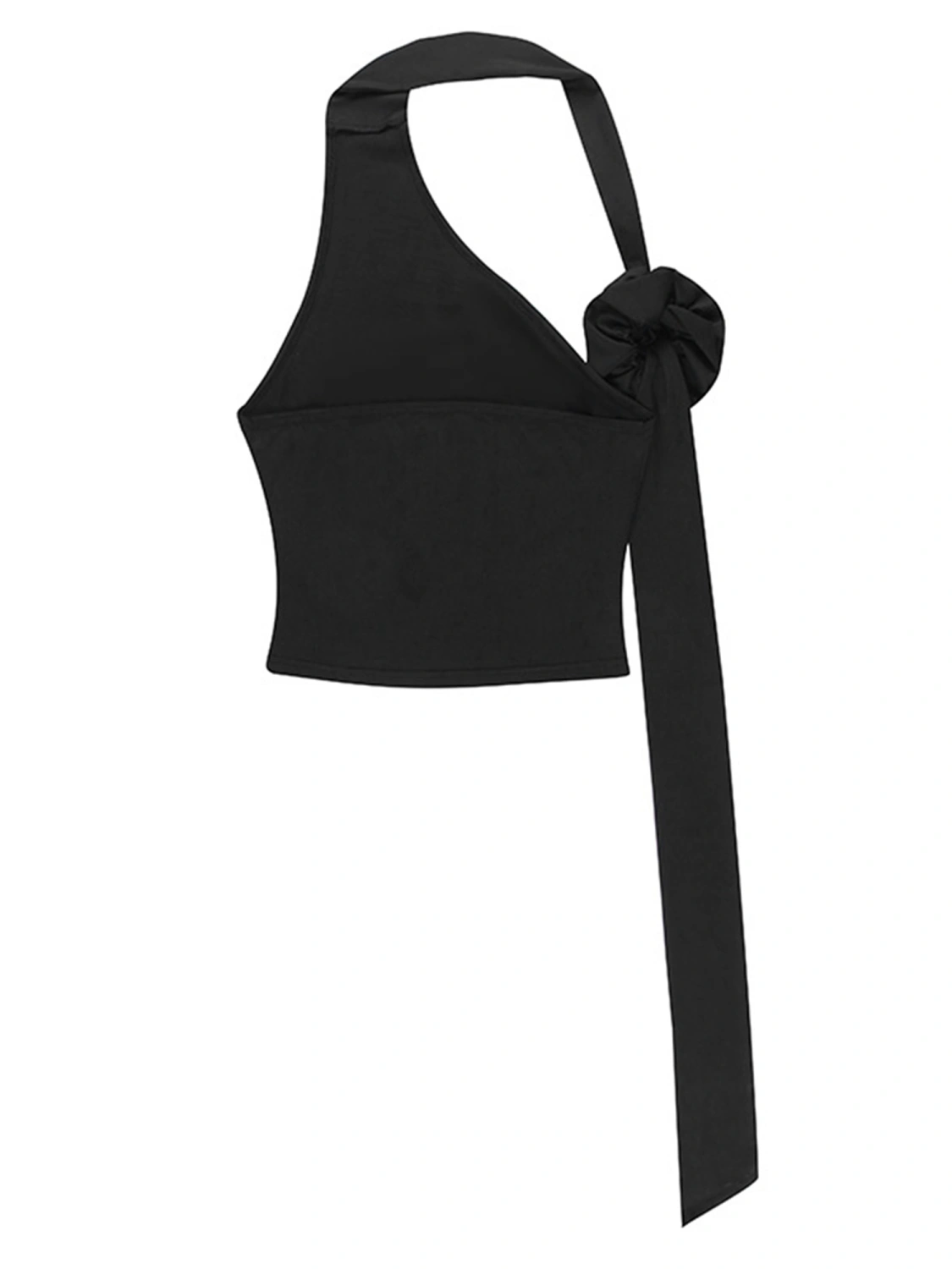 Women Tube Top, Flower Backless Irregular Summer Ladies Vest