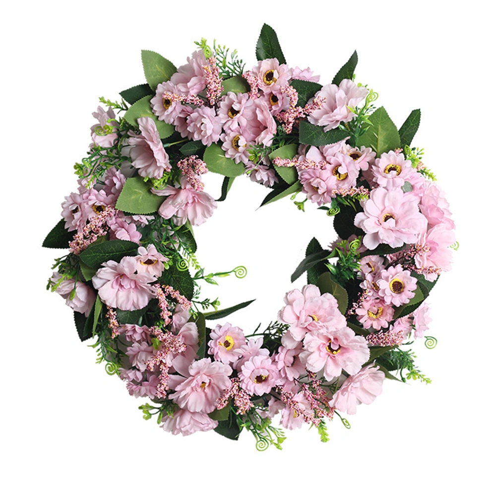 Artificial Daisy Wreath Simulation Decoration Venue Layout Props