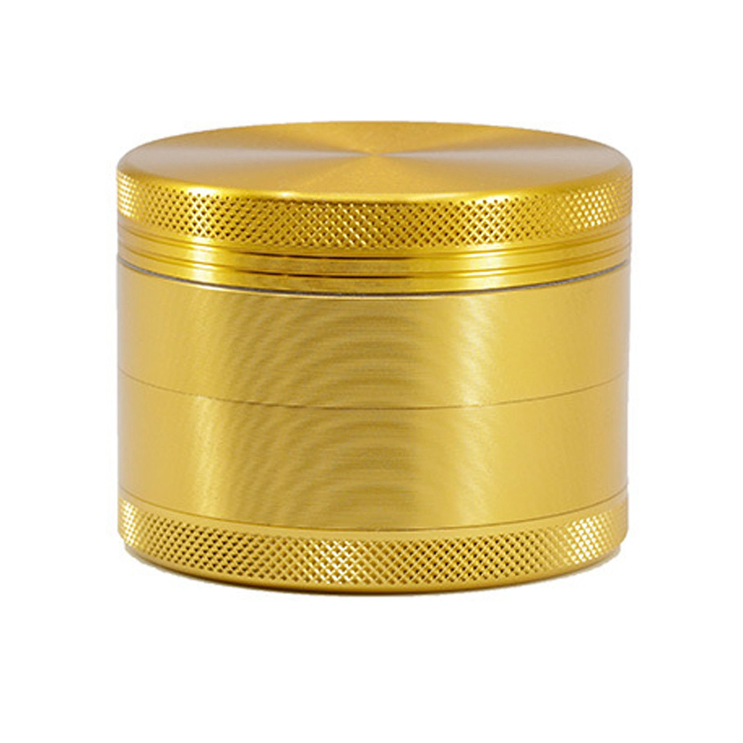 Aluminium Alloy Tobacco Crusher, 4 Layer Round Spice Herbal Grinder