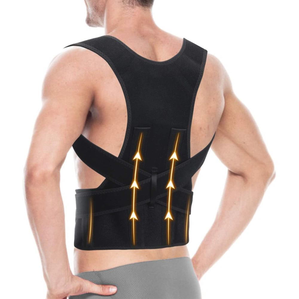 Back Posture Corrector with Adjustable Strips Relieve Pain Tool