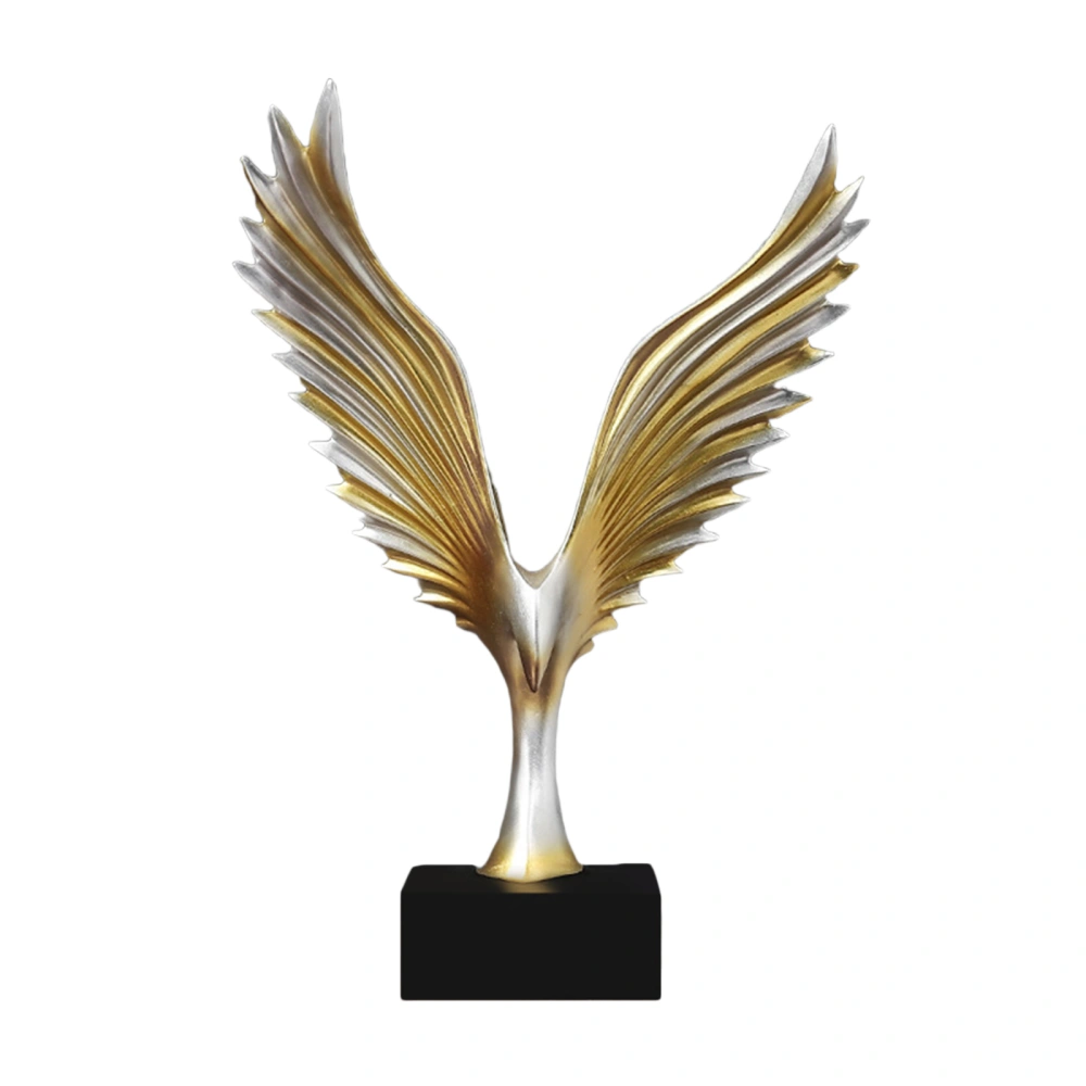 Eagle Shaped DIY Resin Statue, Non-slip Free-standing Sculpture