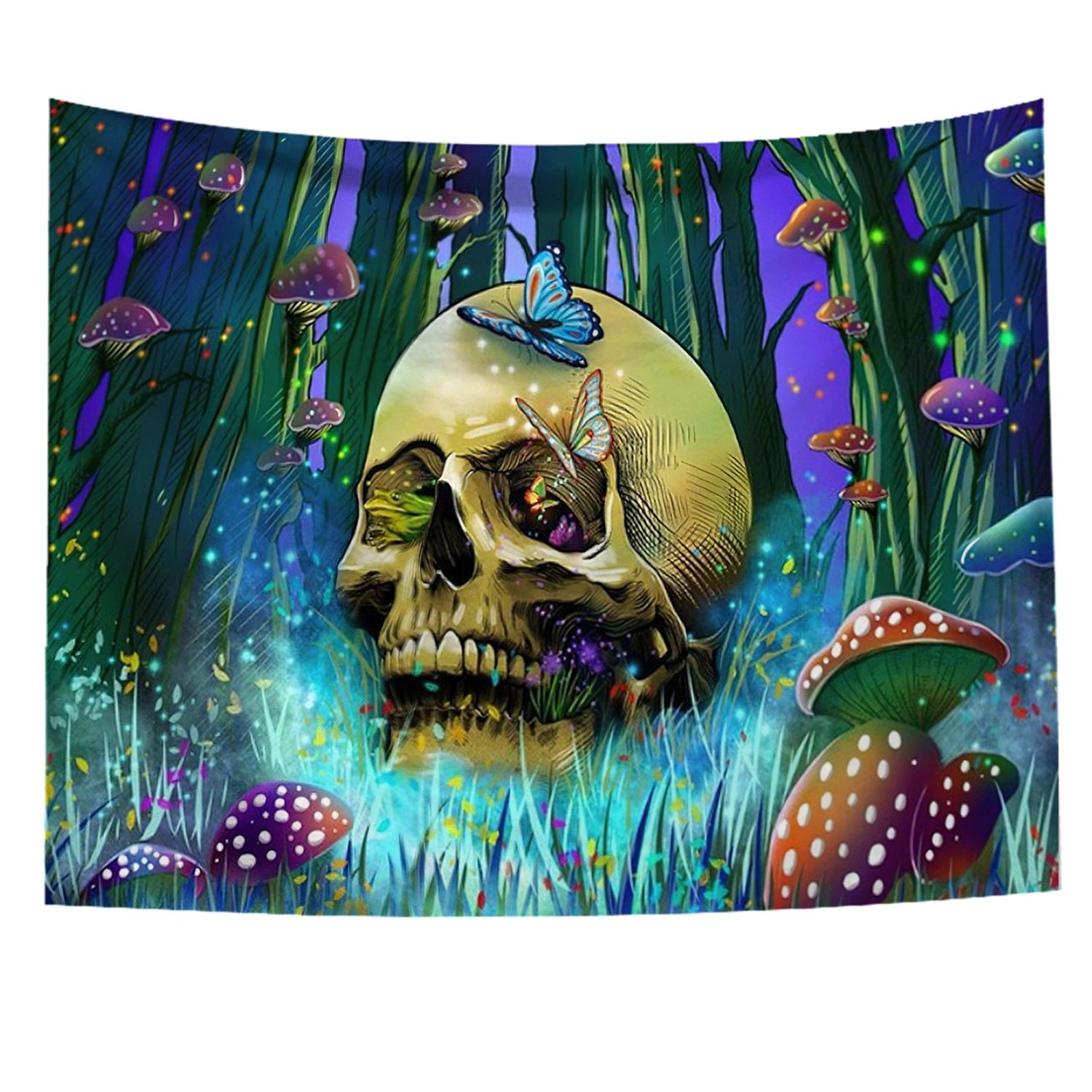 Wall Tapestry, Lion Print Decorative Background Cloth Hanging Carpet