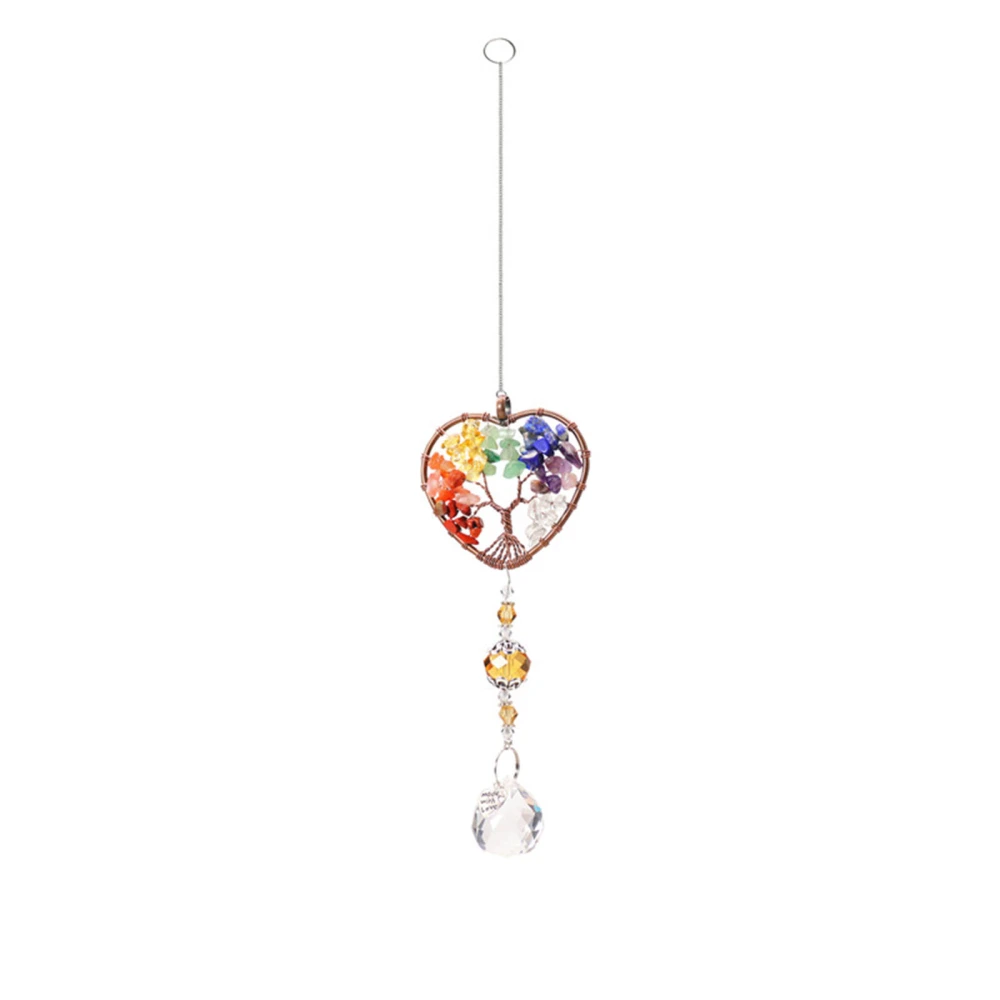 Wind Chime Decoration, K9 Colorful Crystal Rainbow Suncatcher