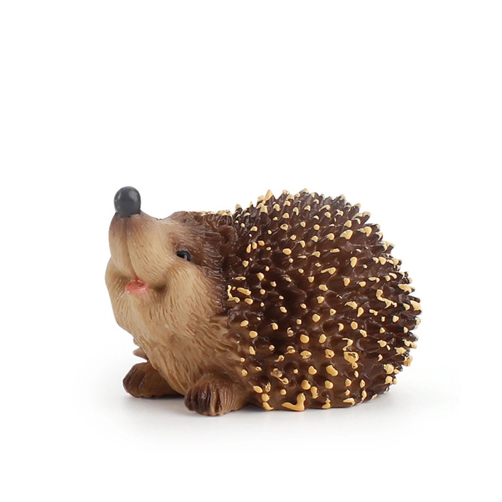 Garden Animal Model Ornaments, Simulation Hedgehog Shape Crafts