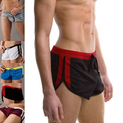 Men's Fit Drawstring Underpants,  Breathable Swimwear, Shorts Pants