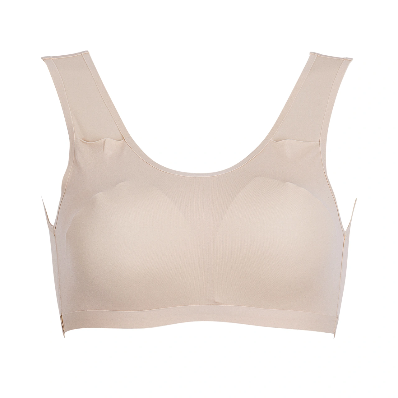 Women Sports Bra, Solid Color Seamless Padded Non-marking Yoga Vest