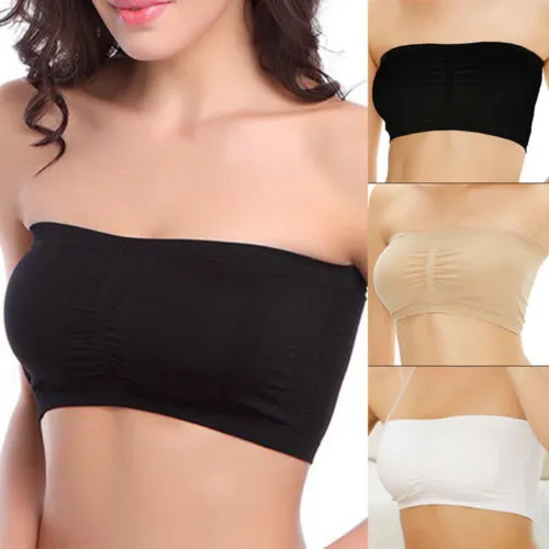Womens Strapless Bra,Top,Summer Bottoming Tops,Women Fashion Bra